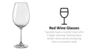 Red Vanilla Viola Red Wine Glass 18.5 Oz, Set of 12